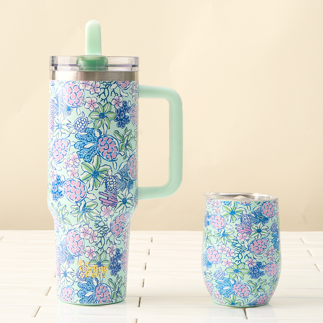 40 oz Lifestyle Flip Straw Tumbler-Coastal Cove