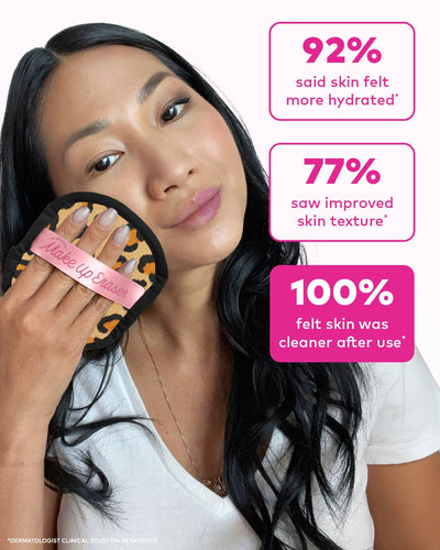 7-Day MakeUp Eraser Set - Leopard