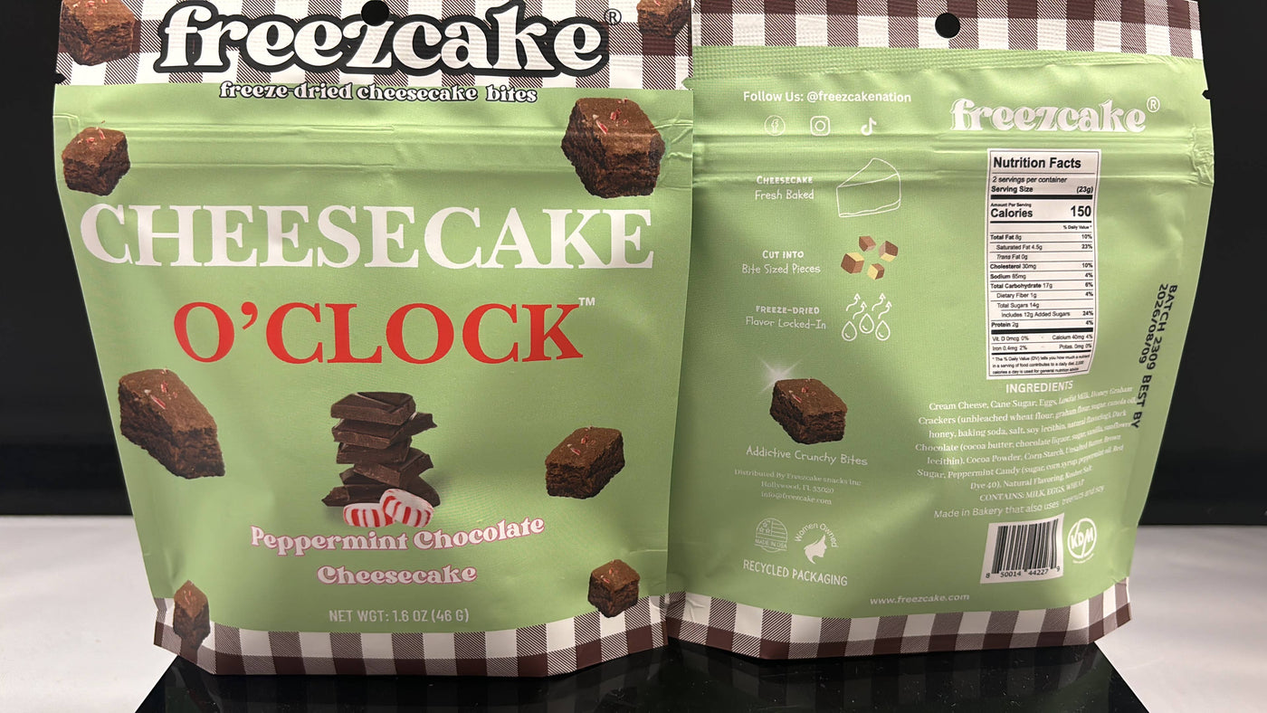 Freezcake Bites: Chocolate Peppermint