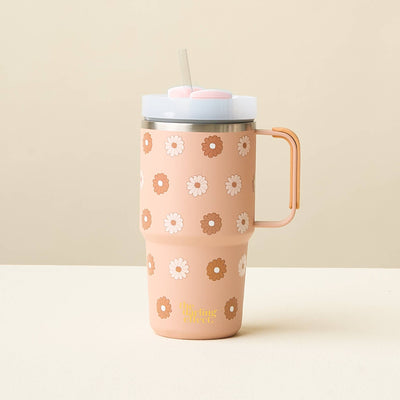20 oz Mini On-The-Go-Darling Daisy Tan