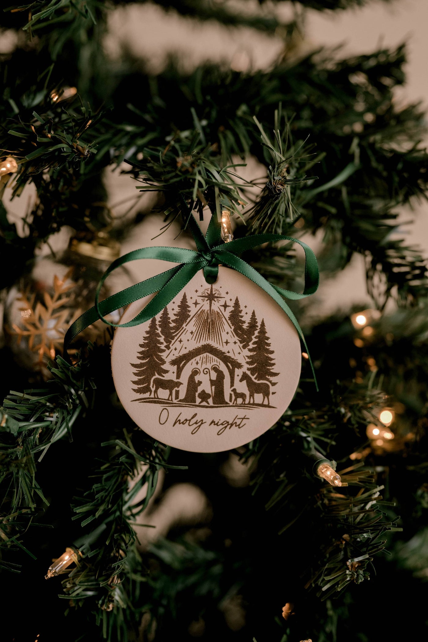 Holy Night Ornament I Christian Faith