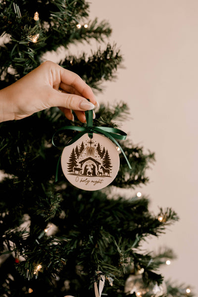Holy Night Ornament I Christian Faith