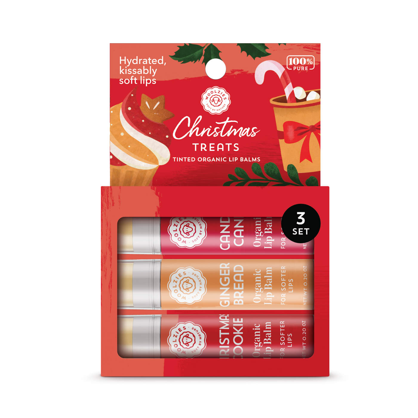 Lip Balm Trio: Christmas Treats