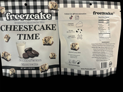 Freezcake Bites: Cookie and Cream