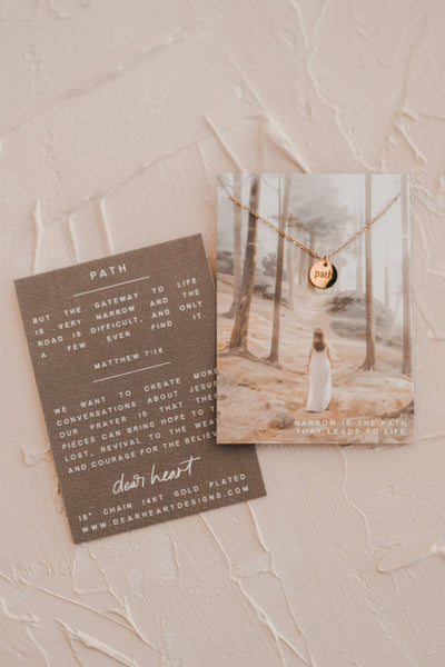 Path Disc Necklace | Christian Jewelry