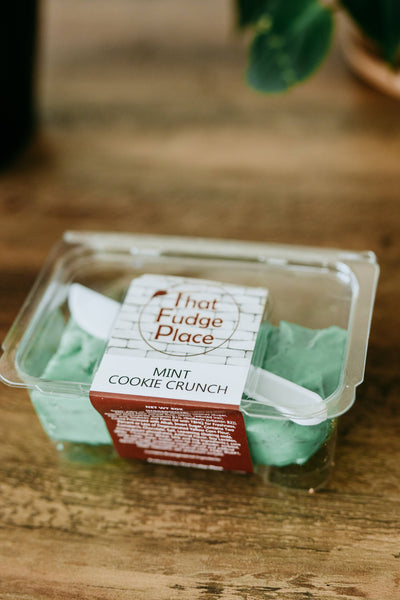 Fudge: Mint Cookie Crunch