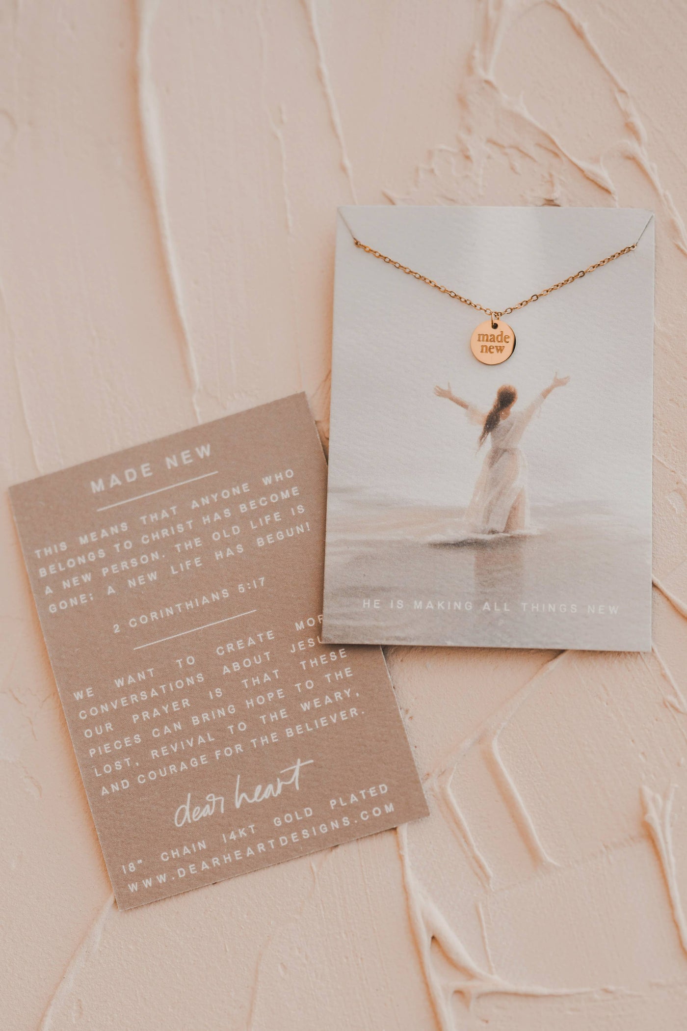 Made New Disc Necklace | Christian Jewelry