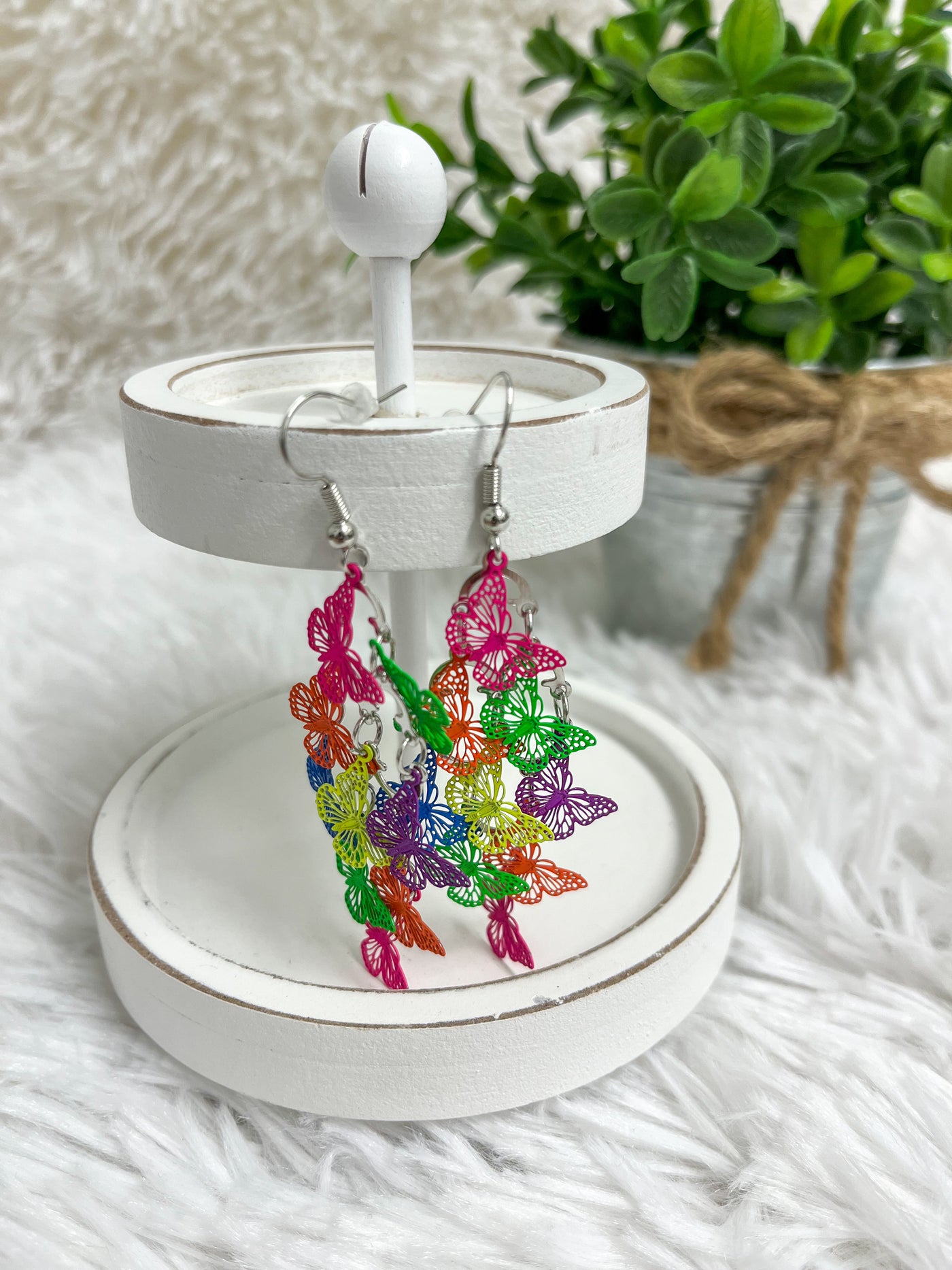 Bright Babe Butterfly Earrings