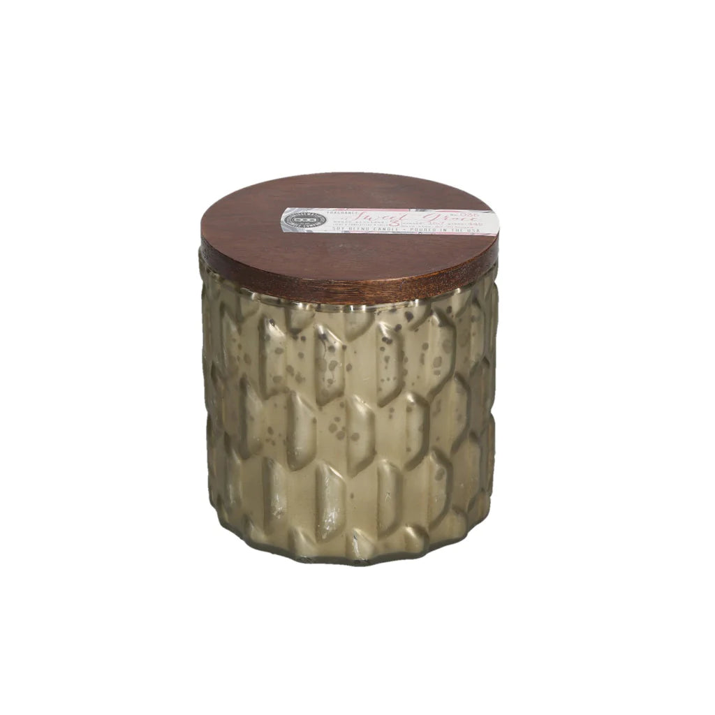 Sweet Grace Metallic Gold Jar Candle 15.7oz