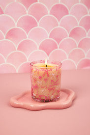 Sweet Grace Pink Bow Candle