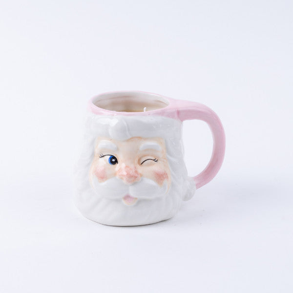 Sweet Grace Santa Mug Candle
