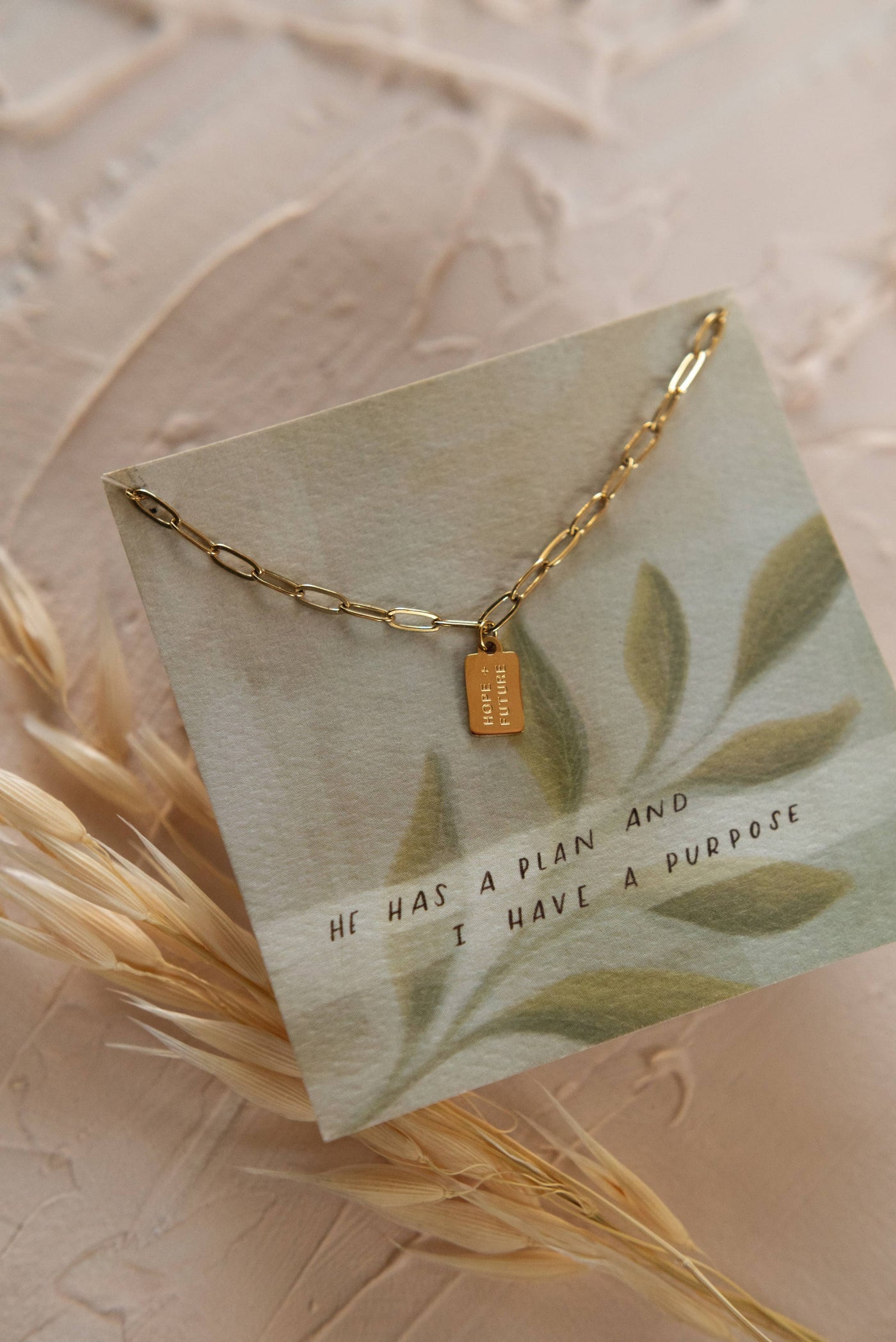 Hope and Future Necklace