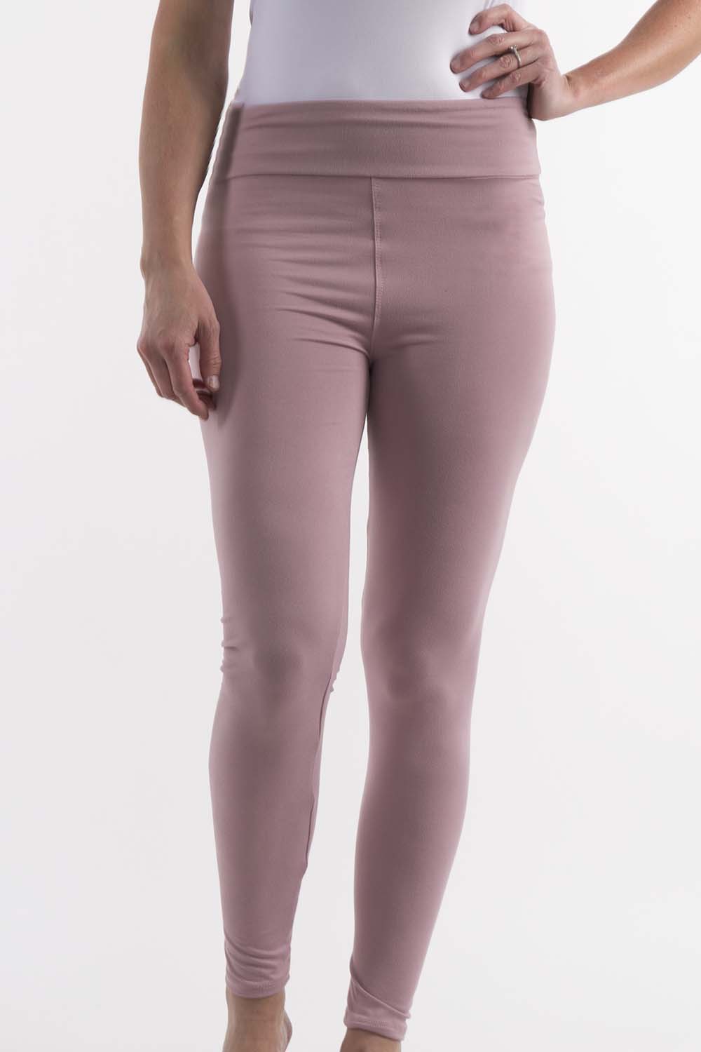 The Best Ever Dusty Rose Full Length Leggings