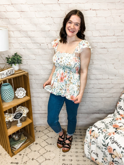 Floral Escape Top