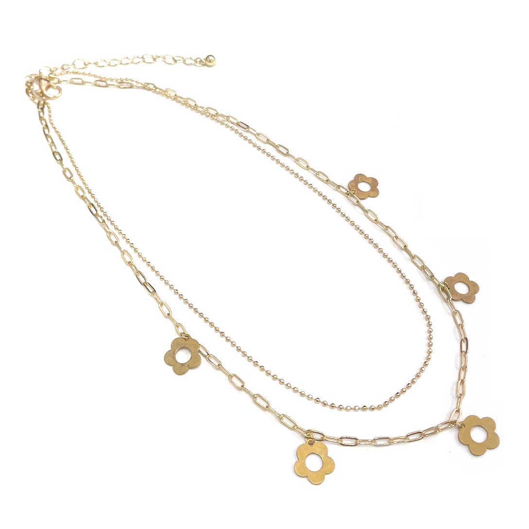 Daisy Fields Gold Necklace