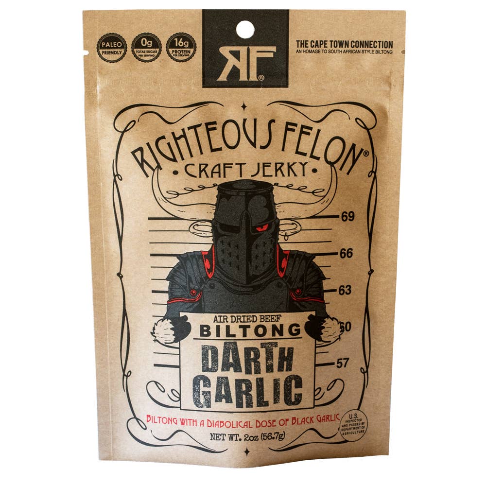 Darth Garlic Biltong 2oz