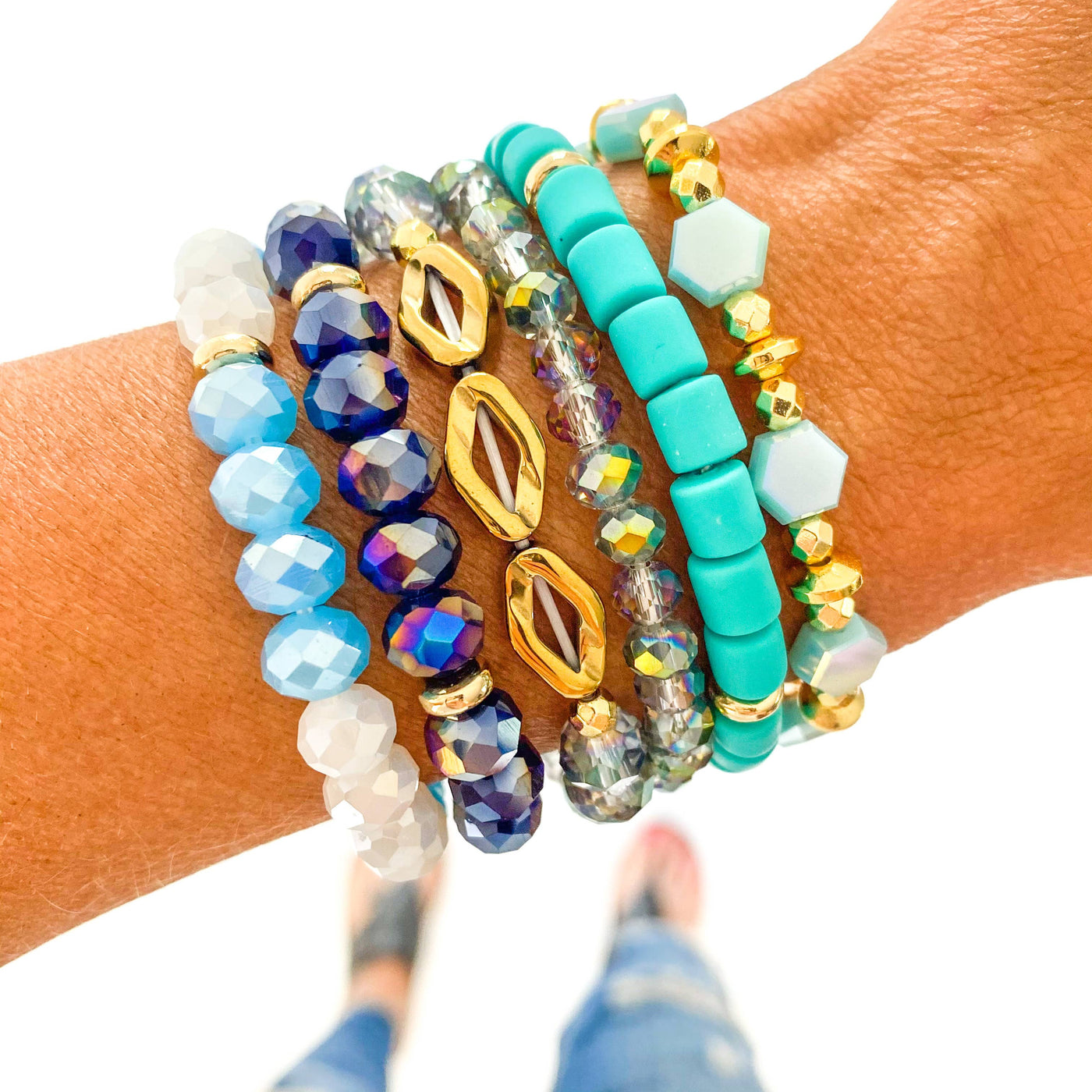 Mermaid Dreams Bracelet Stack