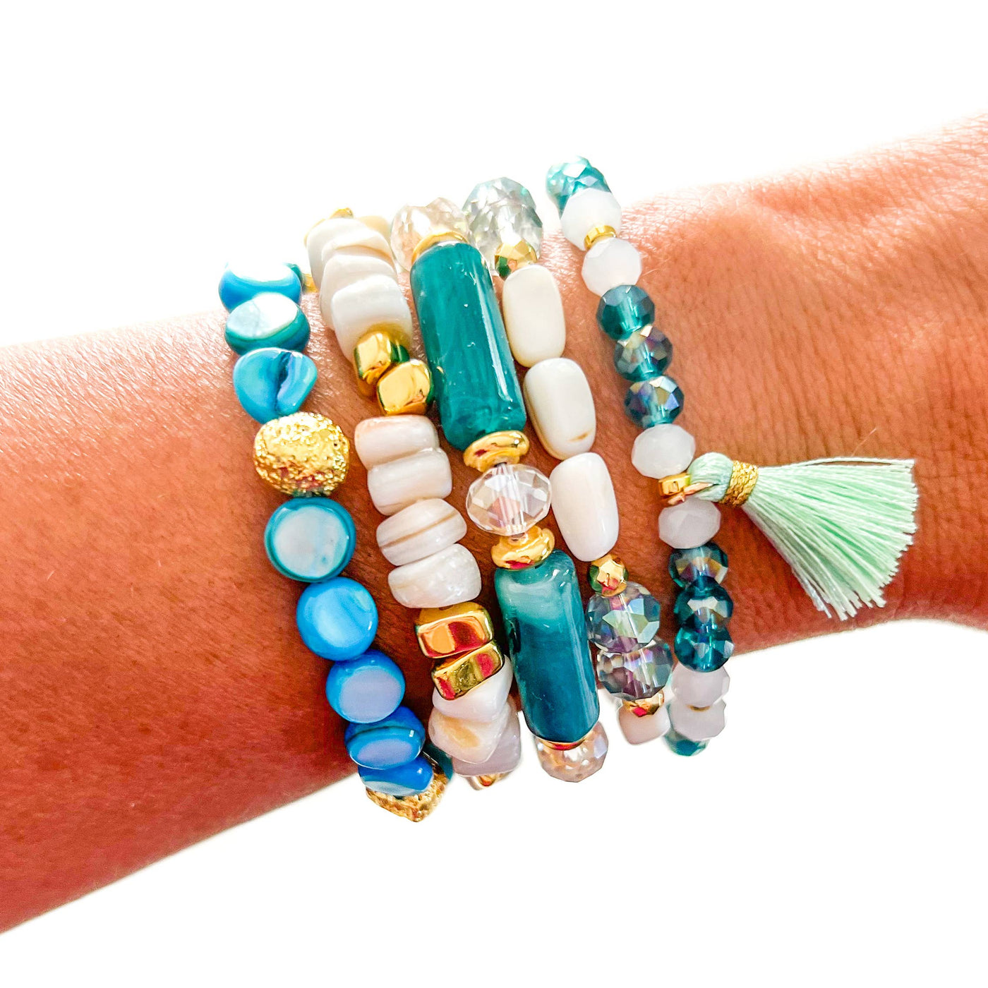 Ocean Tide Bracelet Stack