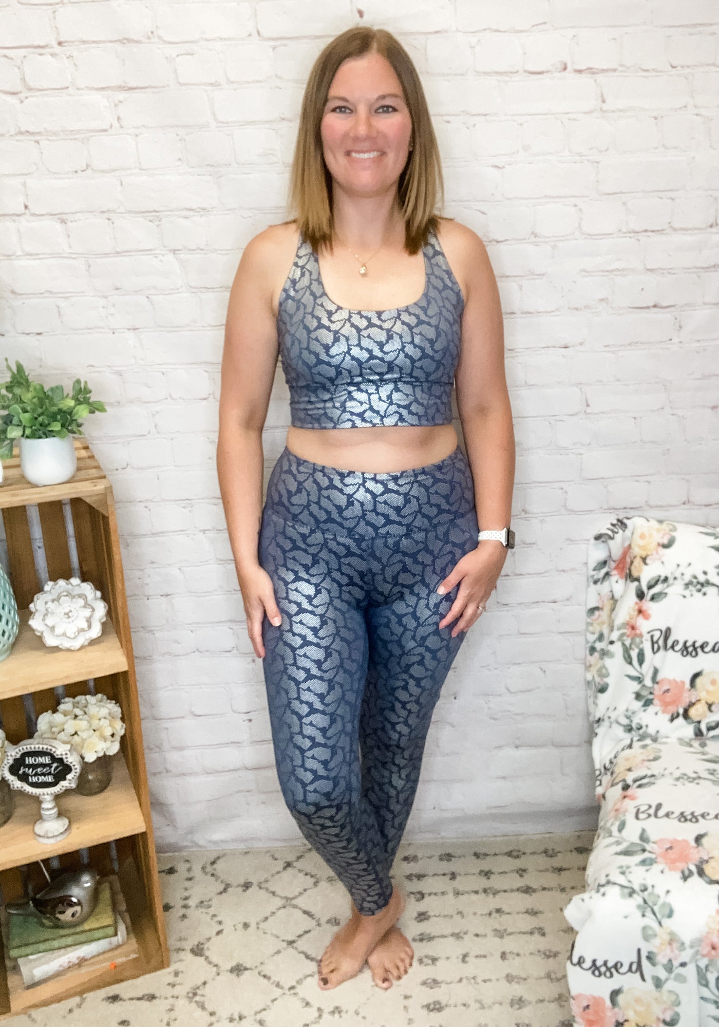 Vintage Dreamer Padded Sports Bra