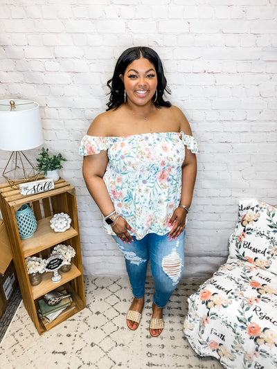 Floral Escape Top
