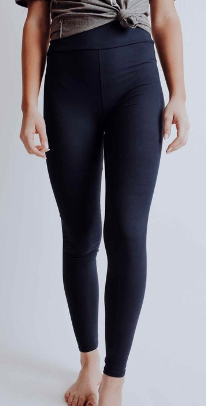 The Best Ever Navy Full Length Leggings